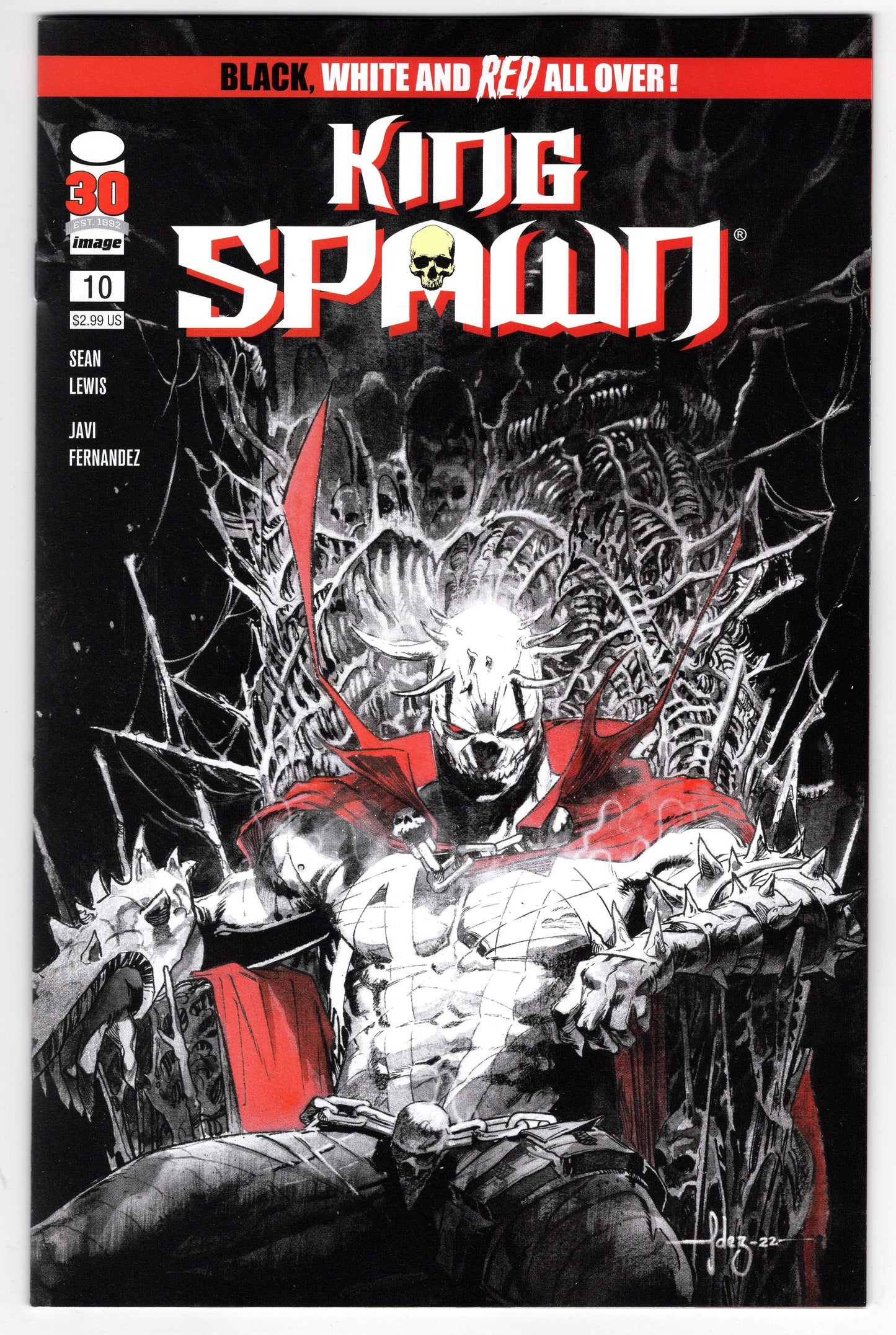 KING SPAWN #10 CVR A FERNANDEZ - Packrat Comics