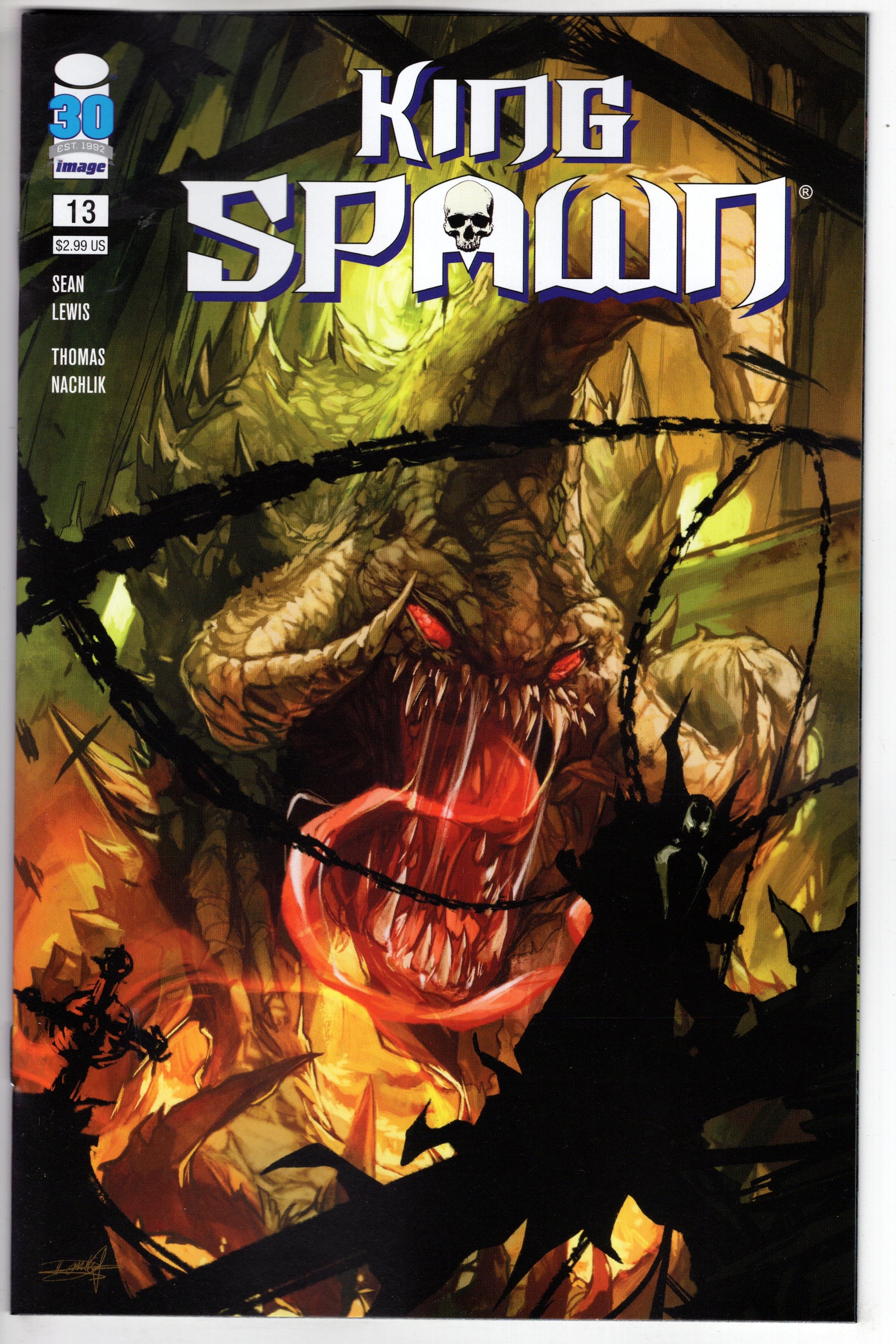 KING SPAWN #13 CVR A AGUILLO - Packrat Comics