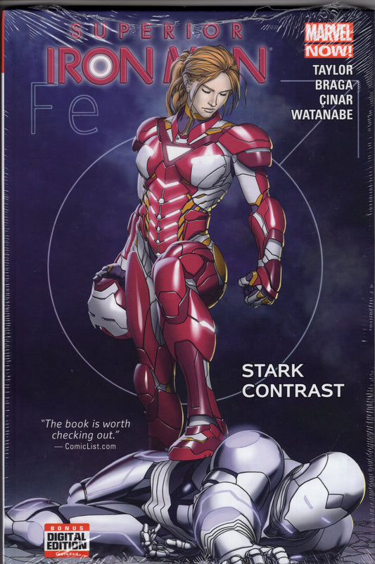 SUPERIOR IRON MAN PREM HC VOL 02 STARK CONTRAST - Packrat Comics