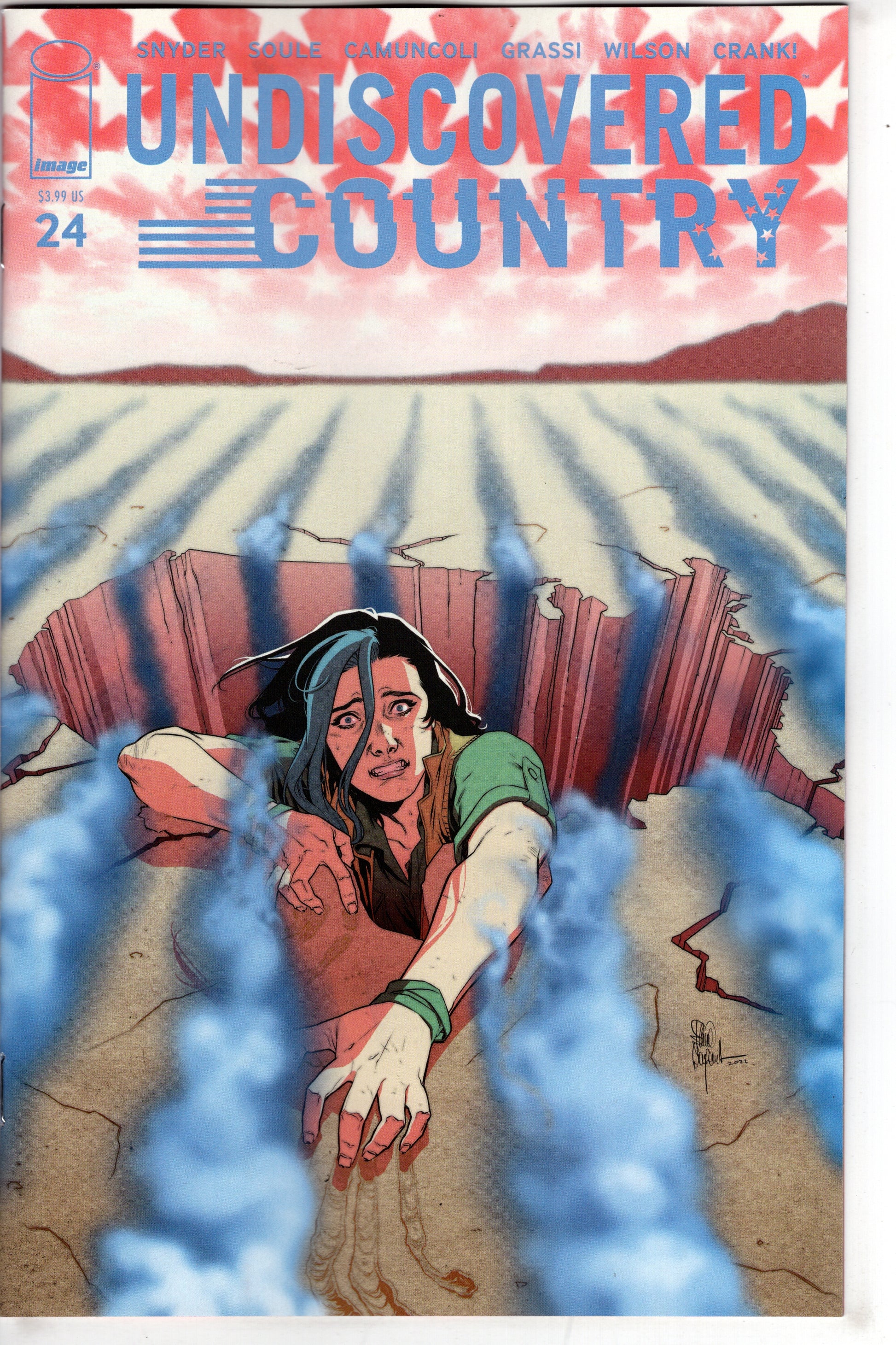 Undiscovered Country #24 Cover B Casagrande (Mature) - Packrat Comics