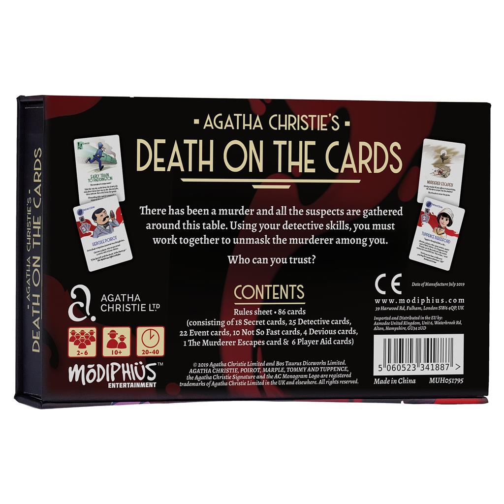 AGATHA CHRISTIE'S DEATH ON THE CARDS - Packrat Comics