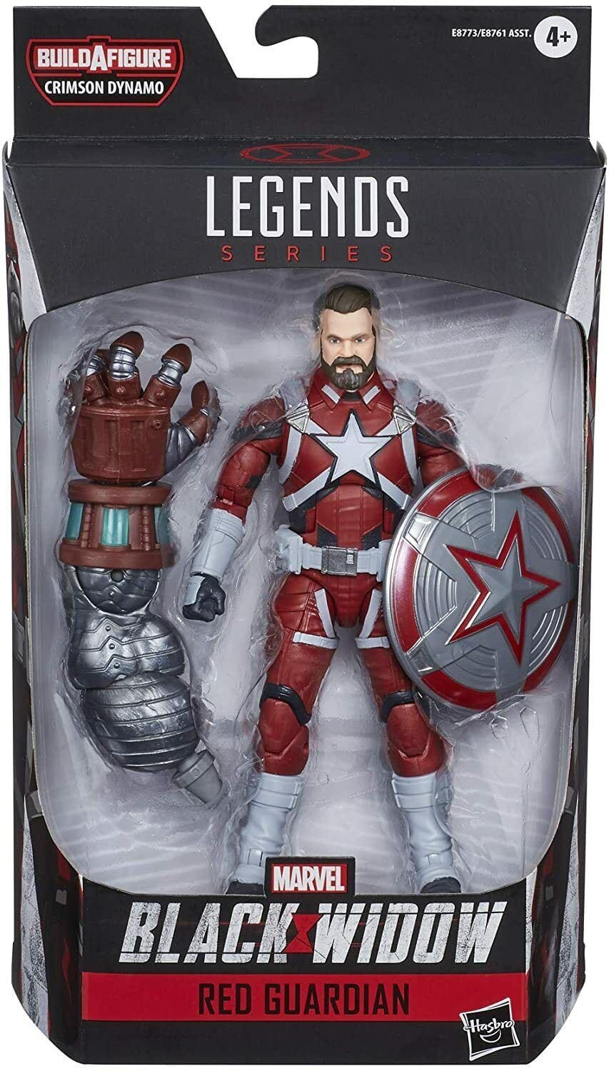 Packrat Comics Toys Marvel Hasbro Black Widow Legends Series 6-inch Collectible Red Guardian Action