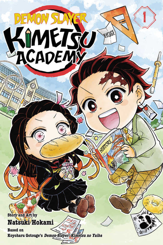 VIZ LLC MANGA Demon Slayer Kimetsu Academy Graphic Novel Volume 01