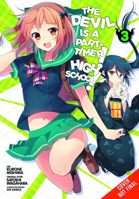 YEN PRESS MANGA DEVIL IS PART TIMER HIGH SCHOOL GN VOL 03